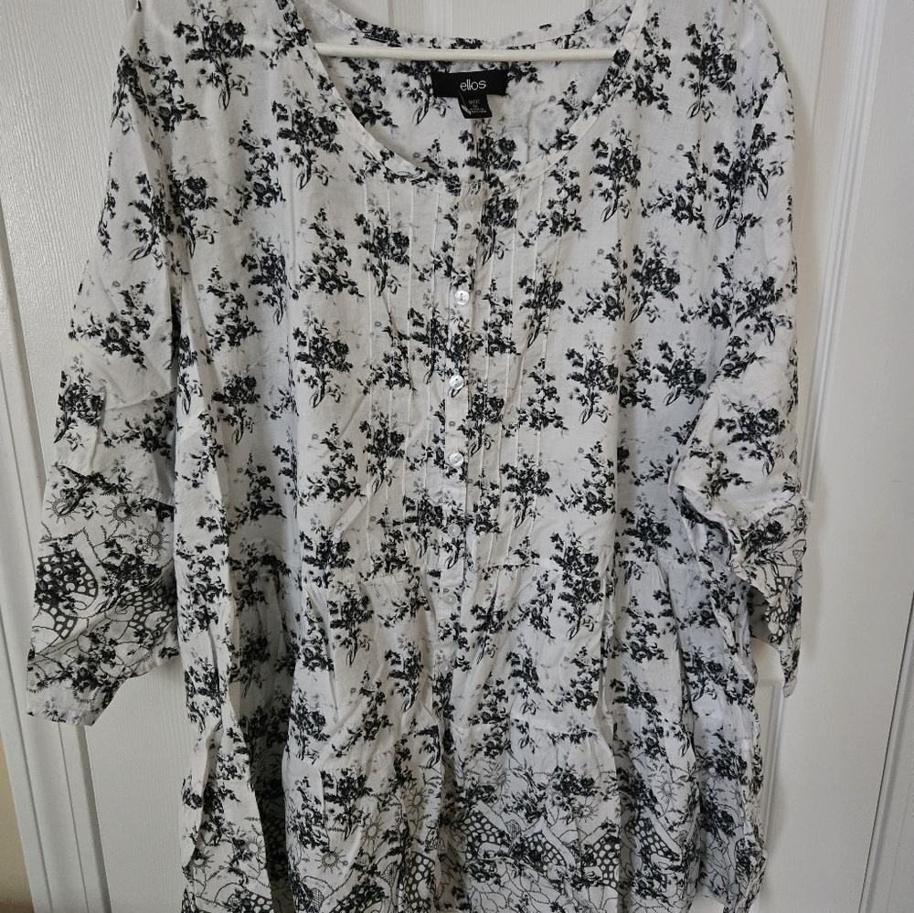 Ellos plus size dressy top